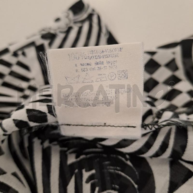 BLUSA DONNA VERSUS VERSACE BIANCA E NERA | Mercatino dell'Usato Bologna 5