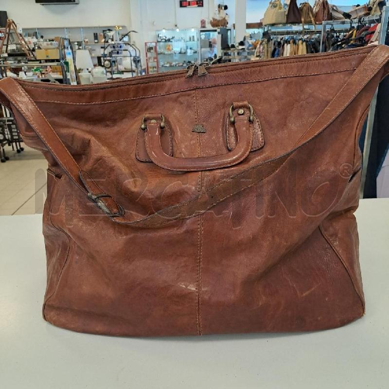 BORSA DA VIAGGIO THE BRIDGE MARRONE | Mercatino dell'Usato Bologna 3