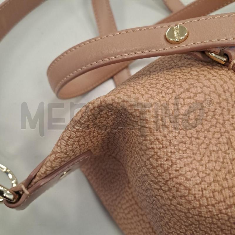 BORSA DONNA BORBONESE ROSA CIPRIA | Mercatino dell'Usato Bologna 4
