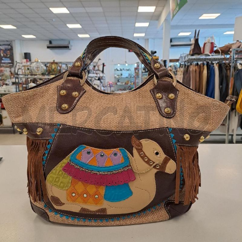 BORSA DONNA BRACCIALINI CAMMELLO  | Mercatino dell'Usato Bologna 1