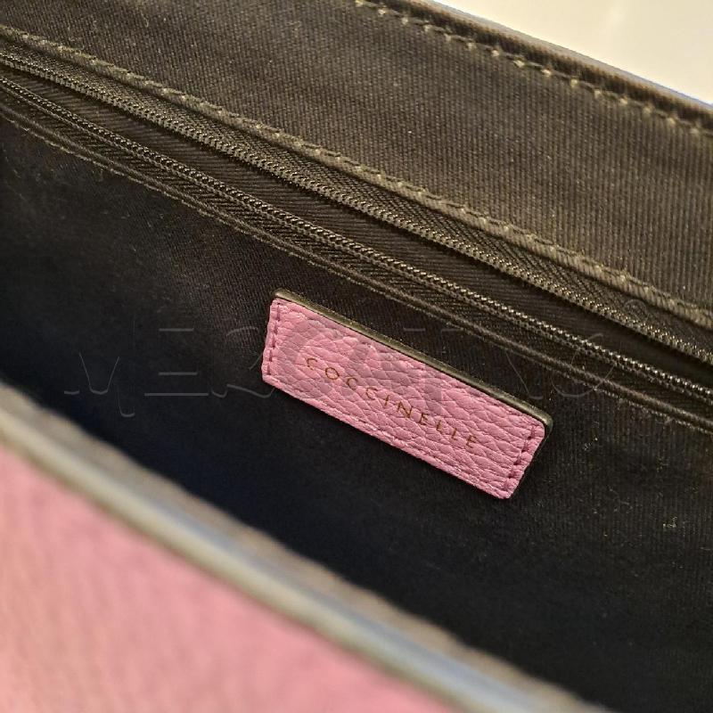 BORSA DONNA COCCINELLE ROSA | Mercatino dell'Usato Bologna 4