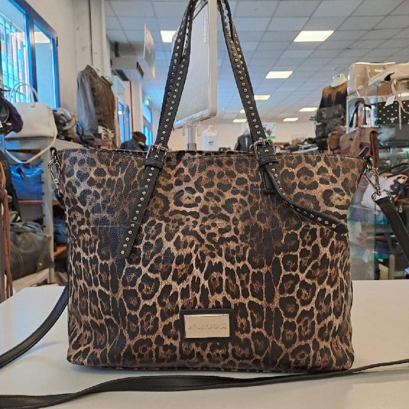 BORSA DONNA ECO ERMANNO SCERVINO ANIMALIER  | Mercatino dell'Usato Bologna 1
