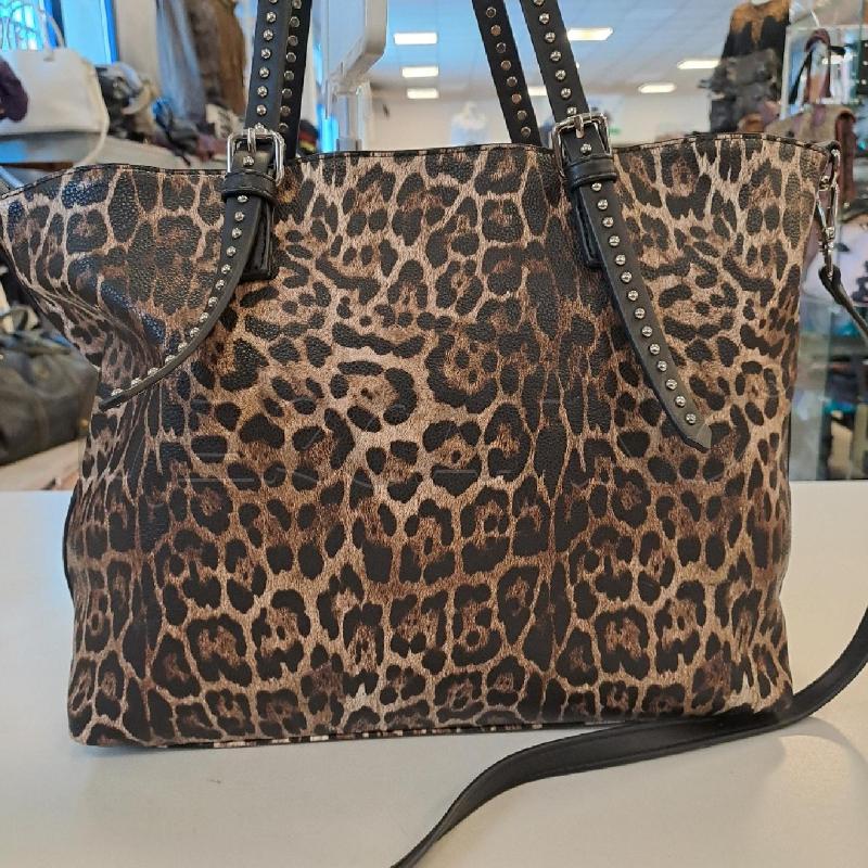 BORSA DONNA ECO ERMANNO SCERVINO ANIMALIER  | Mercatino dell'Usato Bologna 3