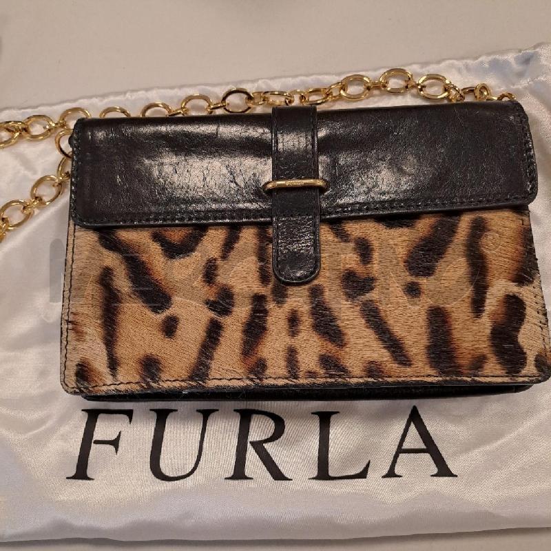 BORSA DONNA FURLA CAVALLINO LEOPARDATO | Mercatino dell'Usato Bologna 1