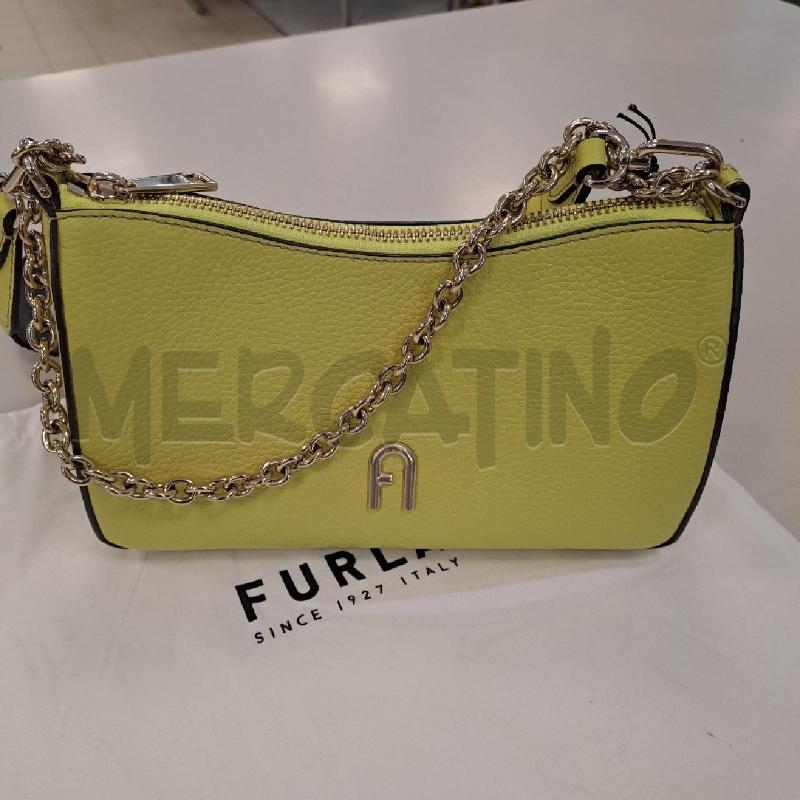 BORSA DONNA FURLA LIME | Mercatino dell'Usato Bologna 3
