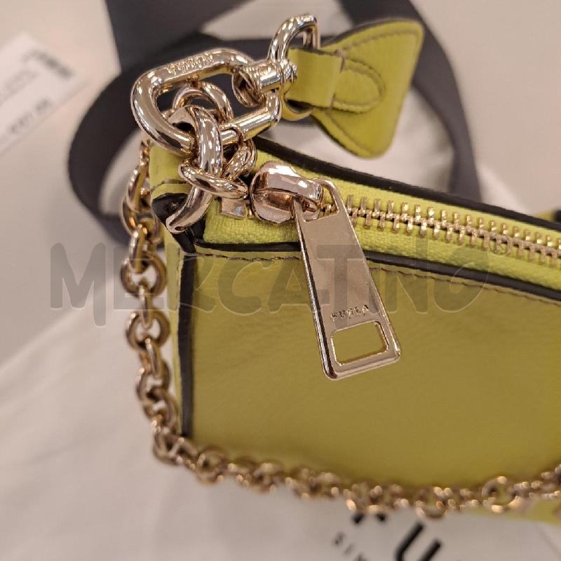 BORSA DONNA FURLA LIME | Mercatino dell'Usato Bologna 5
