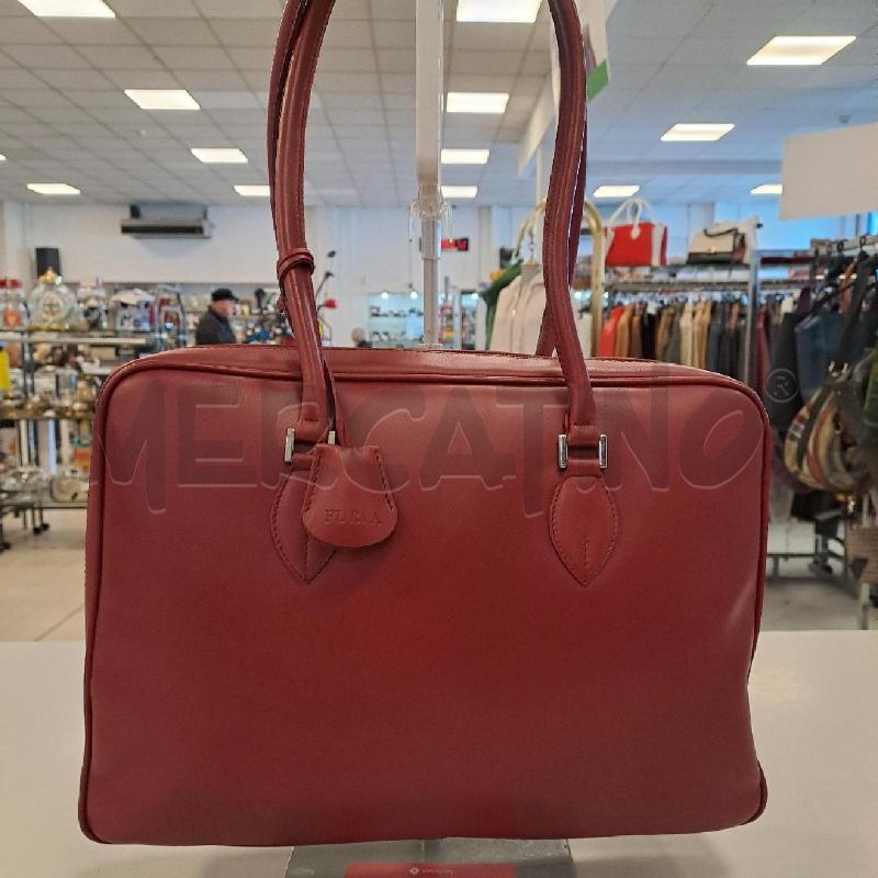 BORSA DONNA FURLA ROSSA  | Mercatino dell'Usato Bologna 3