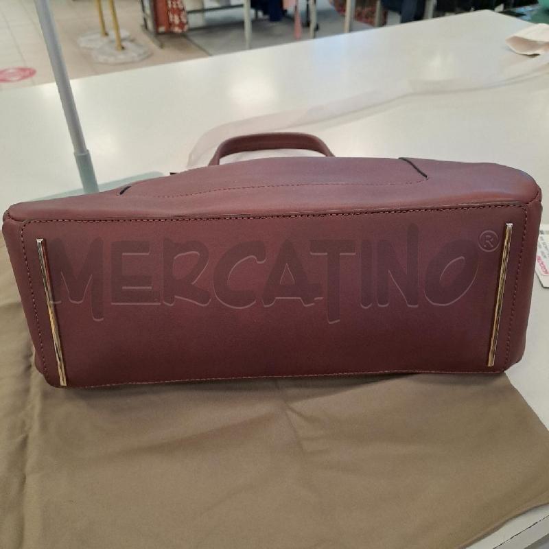 BORSA DONNA LANCEL MARRONE BORDEAUX | Mercatino dell'Usato Bologna 5