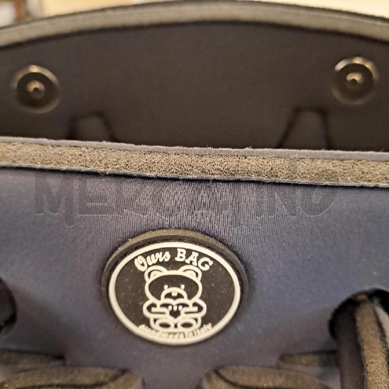 BORSA DONNA OURS BAG GRIGIO SCURO | Mercatino dell'Usato Bologna 3