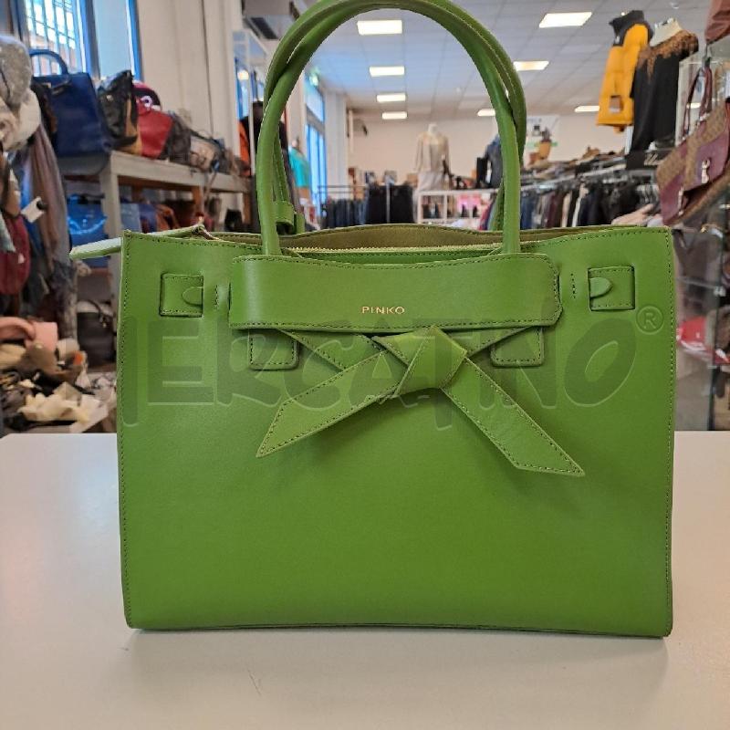BORSA DONNA PINKO VERDE PRATO | Mercatino dell'Usato Bologna 1