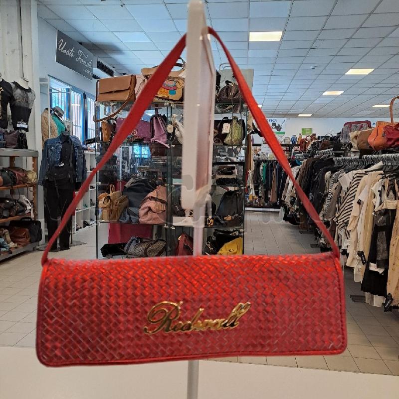 BORSA DONNA REDWALL ROSSA ARGENTATA | Mercatino dell'Usato Bologna 1