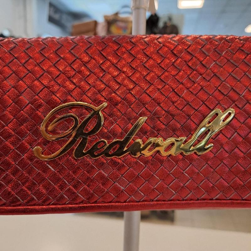BORSA DONNA REDWALL ROSSA ARGENTATA | Mercatino dell'Usato Bologna 2