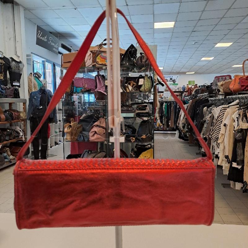 BORSA DONNA REDWALL ROSSA ARGENTATA | Mercatino dell'Usato Bologna 3