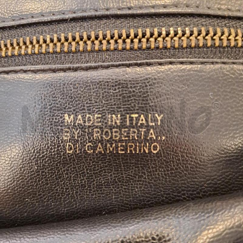 BORSA DONNA ROBERTA DI CAMERINO PELLE NERO A MANO | Mercatino dell'Usato Bologna 5
