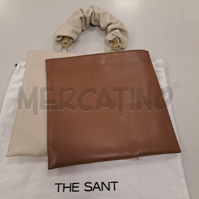 BORSA DONNA THE SANT BEIGE MARRONE  | Mercatino dell'Usato Bologna 2