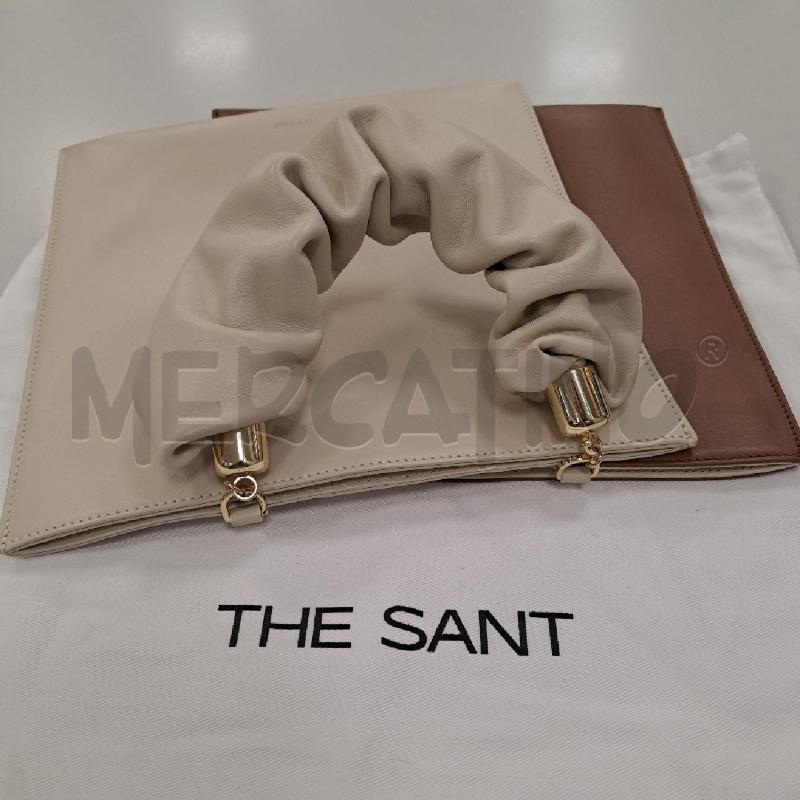 BORSA DONNA THE SANT BEIGE MARRONE  | Mercatino dell'Usato Bologna 3