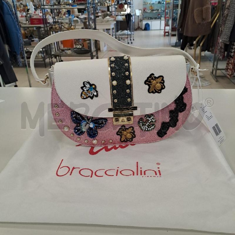 BORSA DONNA TUA BRACCIALINI ROCK ROSA | Mercatino dell'Usato Bologna 1