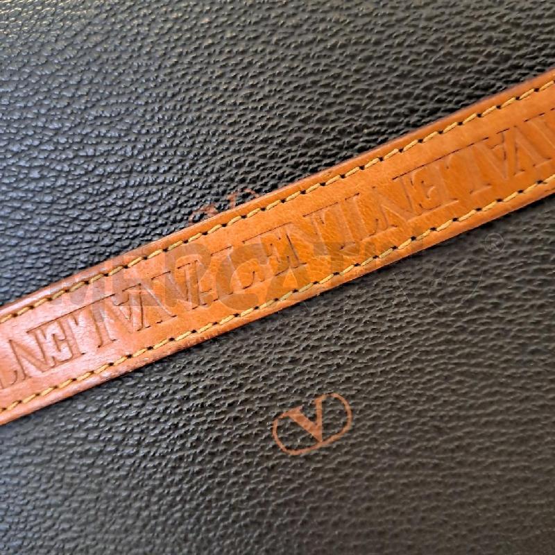 BORSA DONNA VALENTINO GARAVANI NERA E CUOIO | Mercatino dell'Usato Bologna 3