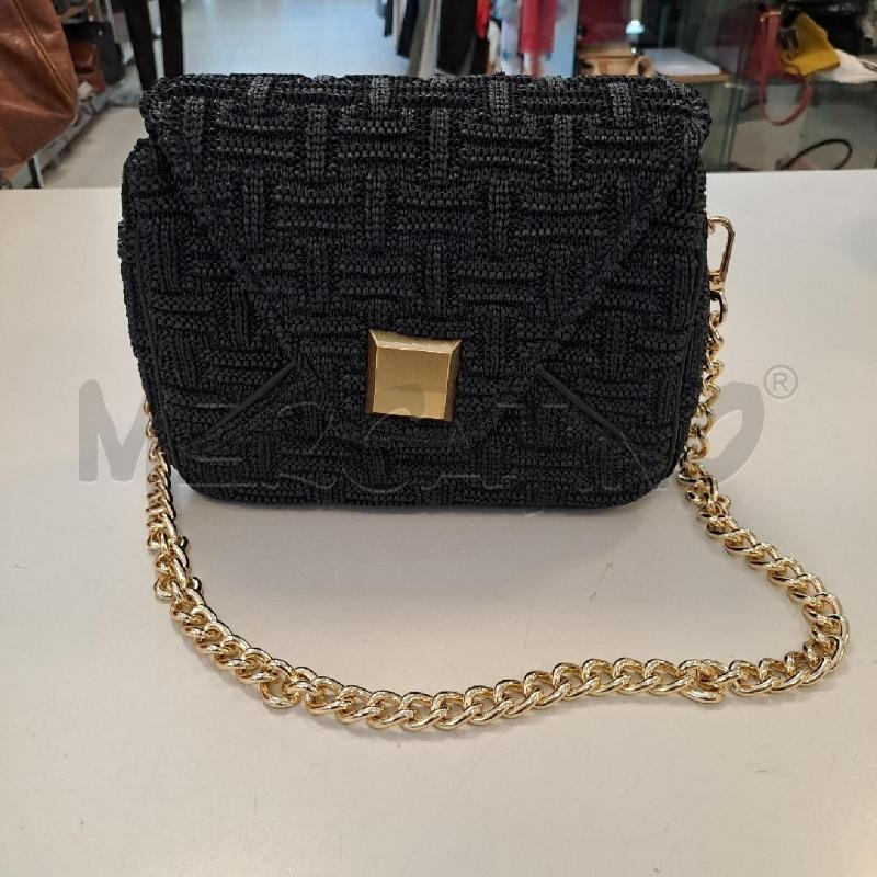 BORSA DONNA VIAMAILBAG RAFIA BLU | Mercatino dell'Usato Bologna 2