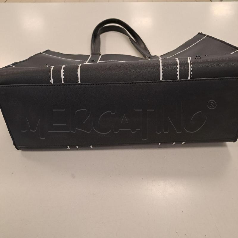 BORSA DONNA WHY NOT NERO PART BIANCO | Mercatino dell'Usato Bologna 3