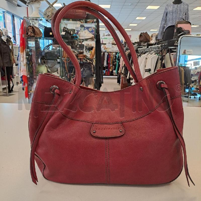 BORSA PELLE COCCINELLE PELLE ROSSA | Mercatino dell'Usato Bologna 1