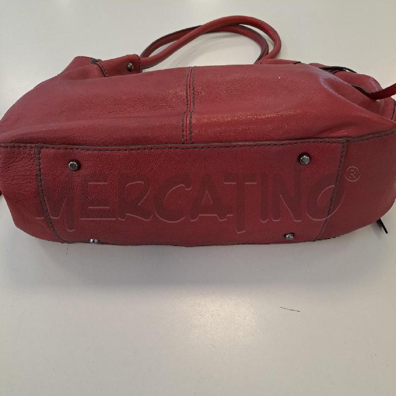 BORSA PELLE COCCINELLE PELLE ROSSA | Mercatino dell'Usato Bologna 5