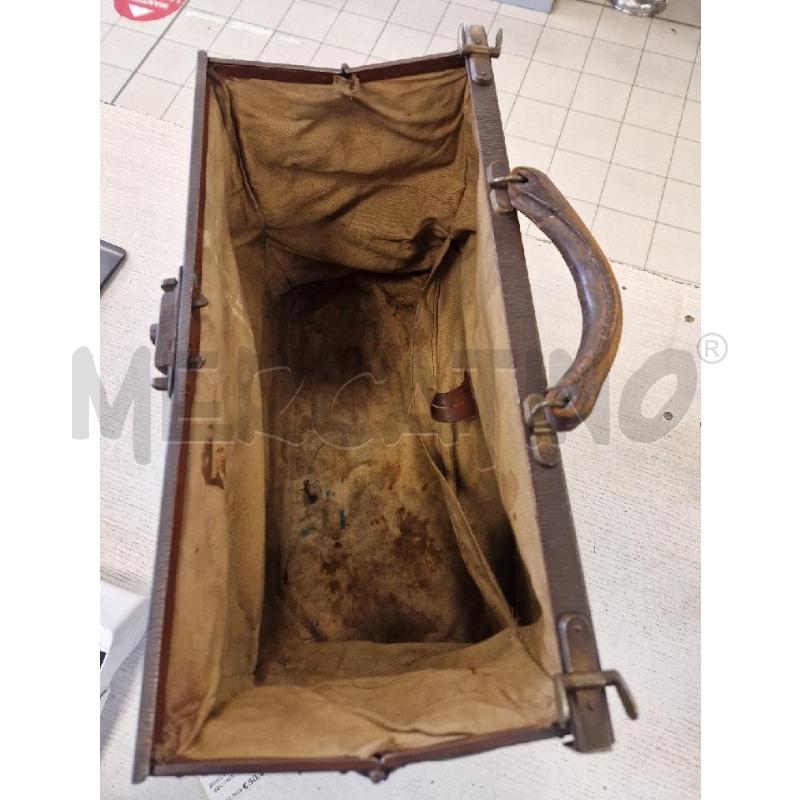 BORSA PELLE DA MEDICO VECCHIA | Mercatino dell'Usato Bologna 3