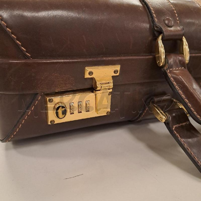 BORSA UOMO TESTONI CUOIO NOCCIOLA | Mercatino dell'Usato Bologna 3