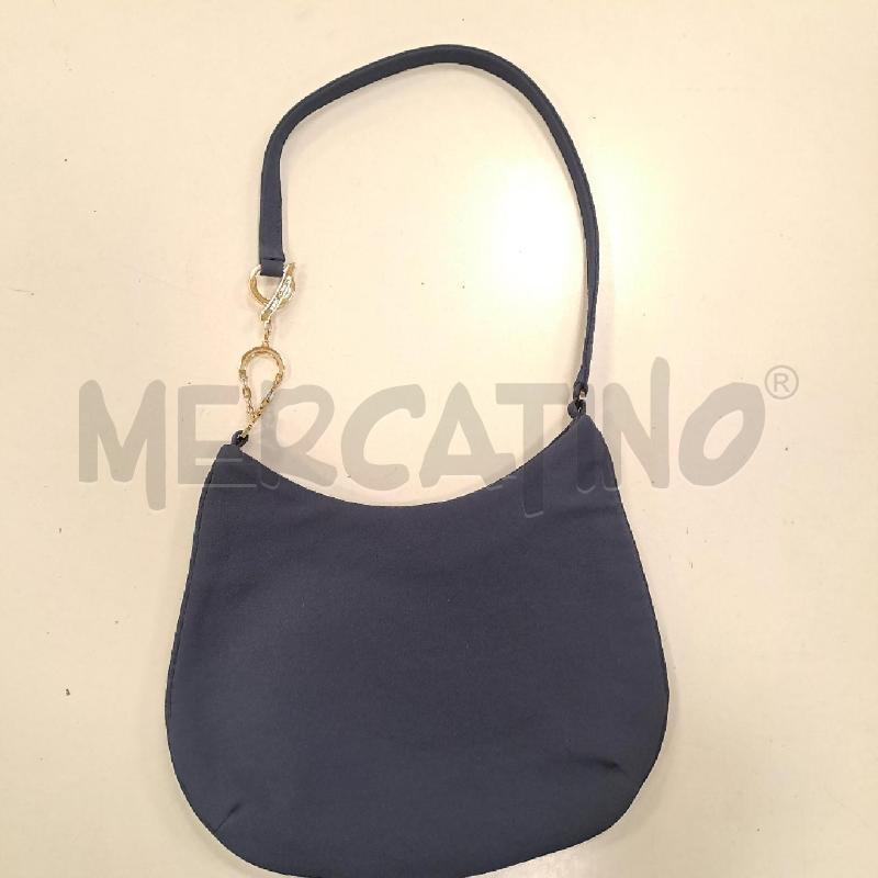BORSETTA DONNA BORBONESE BLU | Mercatino dell'Usato Bologna 1