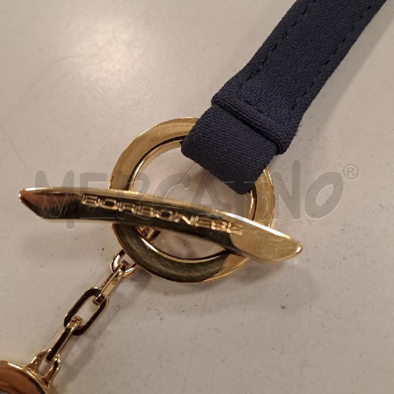 BORSETTA DONNA BORBONESE BLU | Mercatino dell'Usato Bologna 4