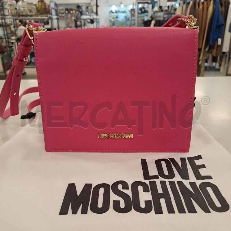 BORSETTA DONNA LOVE MOSCHINO ECO FUCSIA | Mercatino dell'Usato Bologna 1