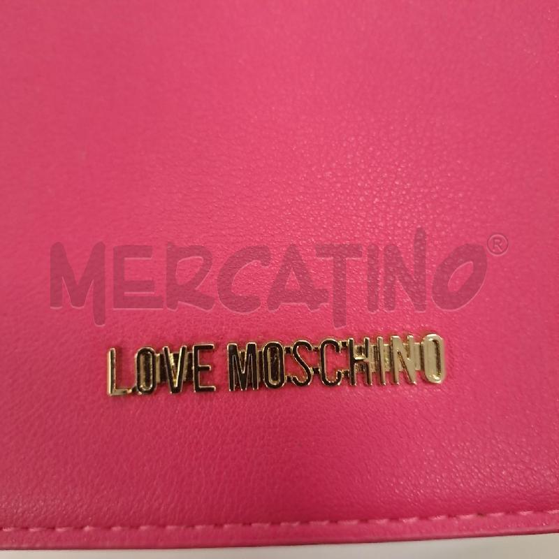 BORSETTA DONNA LOVE MOSCHINO ECO FUCSIA | Mercatino dell'Usato Bologna 3