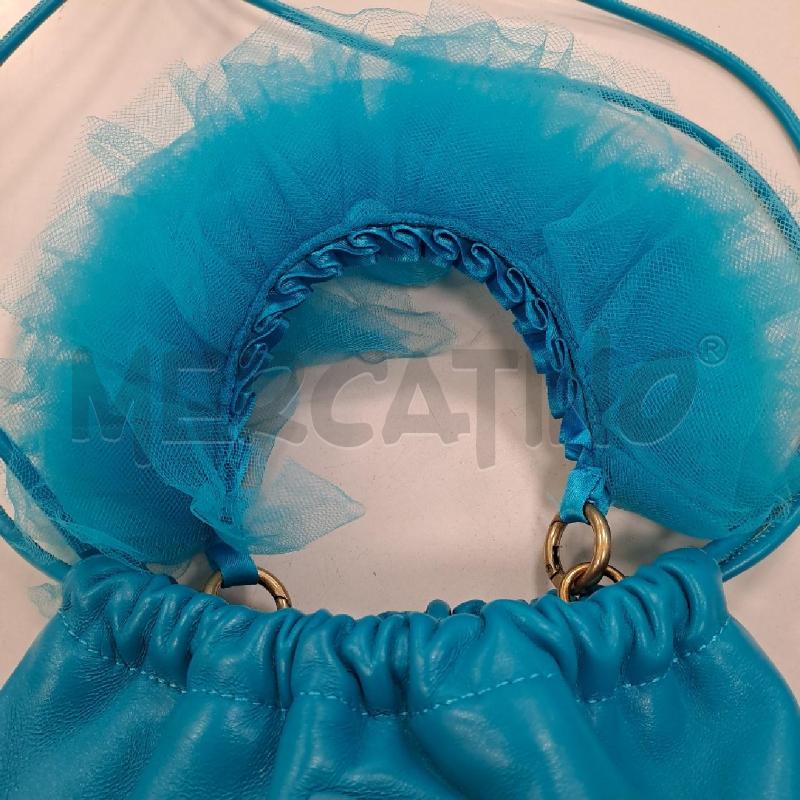 BORSETTA DONNA PINKO TURCHESE  | Mercatino dell'Usato Bologna 3