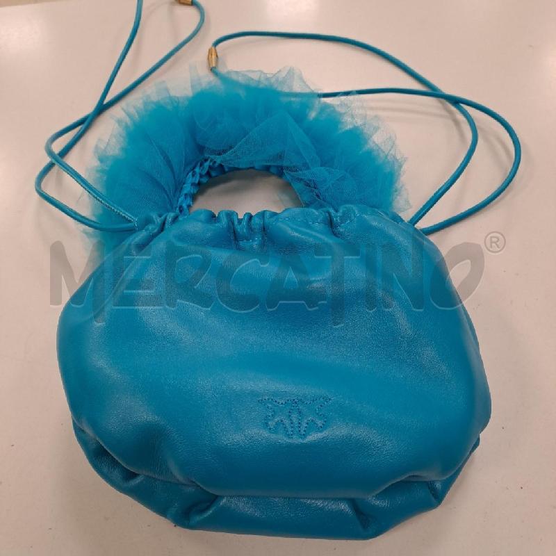 BORSETTA DONNA PINKO TURCHESE  | Mercatino dell'Usato Bologna 4