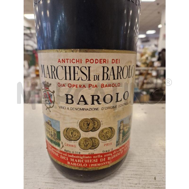 BOTTIGLIA BAROLO 1971 | Mercatino dell'Usato Bologna 2