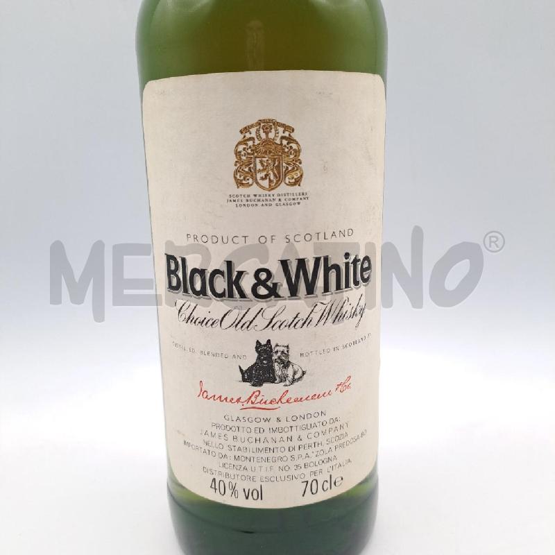 BOTTIGLIA BLACK WHITE | Mercatino dell'Usato Bologna 2