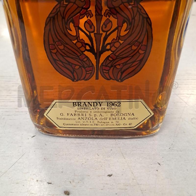 BOTTIGLIA BRANDY 1962  FABBRI | Mercatino dell'Usato Bologna 3
