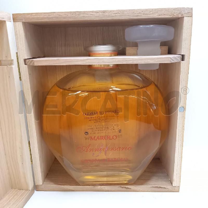 BOTTIGLIA GRAPPA DI BAROLO 30 ANNIVERSARIO MAROLO  | Mercatino dell'Usato Bologna 2