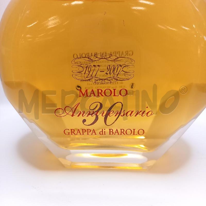 BOTTIGLIA GRAPPA DI BAROLO 30 ANNIVERSARIO MAROLO  | Mercatino dell'Usato Bologna 5