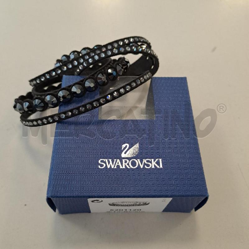 BRACCIALE SWAROVSKI NERO SLAKE DOT | Mercatino dell'Usato Bologna 1