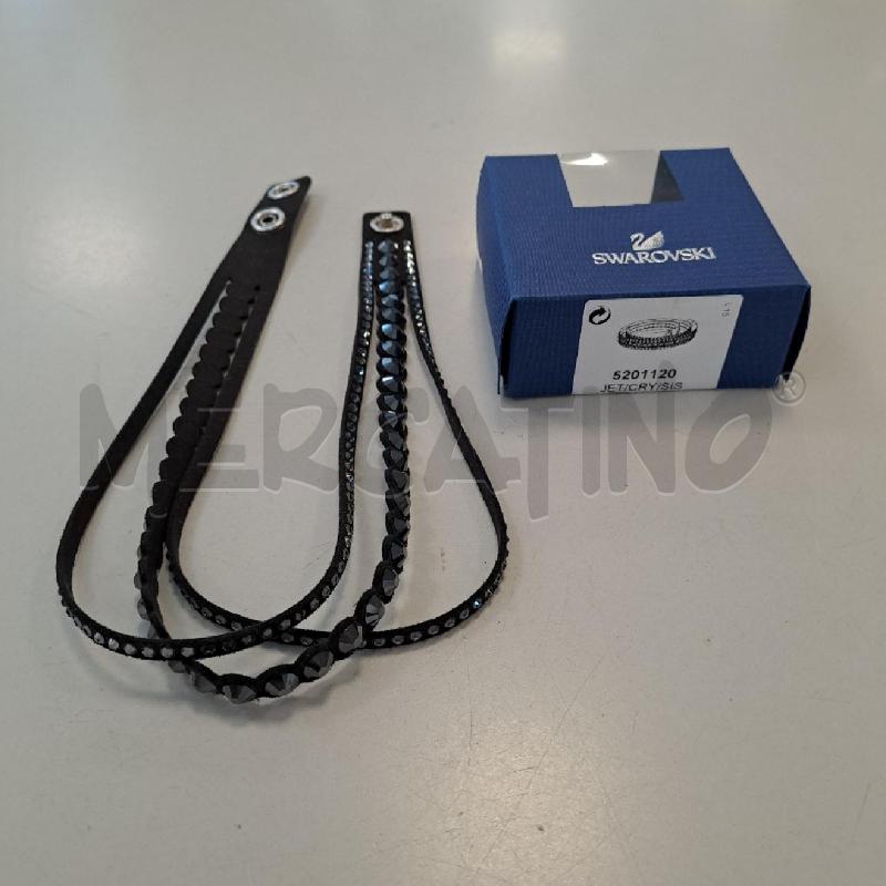 BRACCIALE SWAROVSKI NERO SLAKE DOT | Mercatino dell'Usato Bologna 3