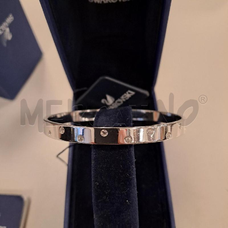 BRACCIALE SWAROVSKI RIGIDO CRISTALLI BIANCHI | Mercatino dell'Usato Bologna 2