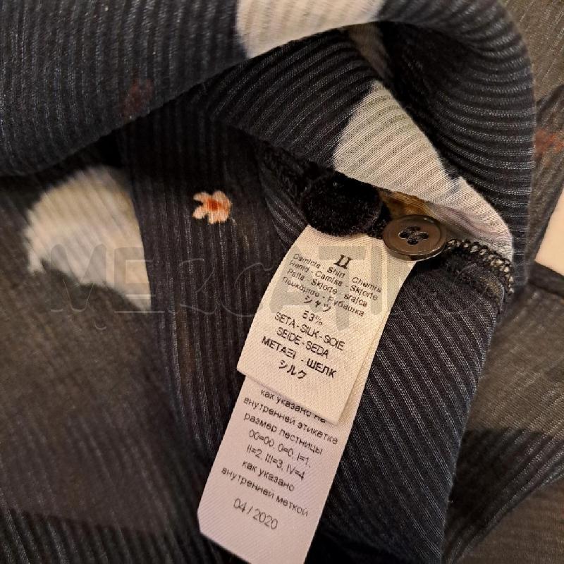 CAMICIA DONNA FORTE FORTE BLU FIORI BIANCO AZZURRO | Mercatino dell'Usato Bologna 2