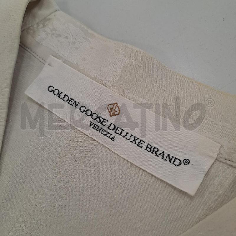 CAMICIA DONNA GOLDEN GOOSE BEIGE SETA | Mercatino dell'Usato Bologna 2