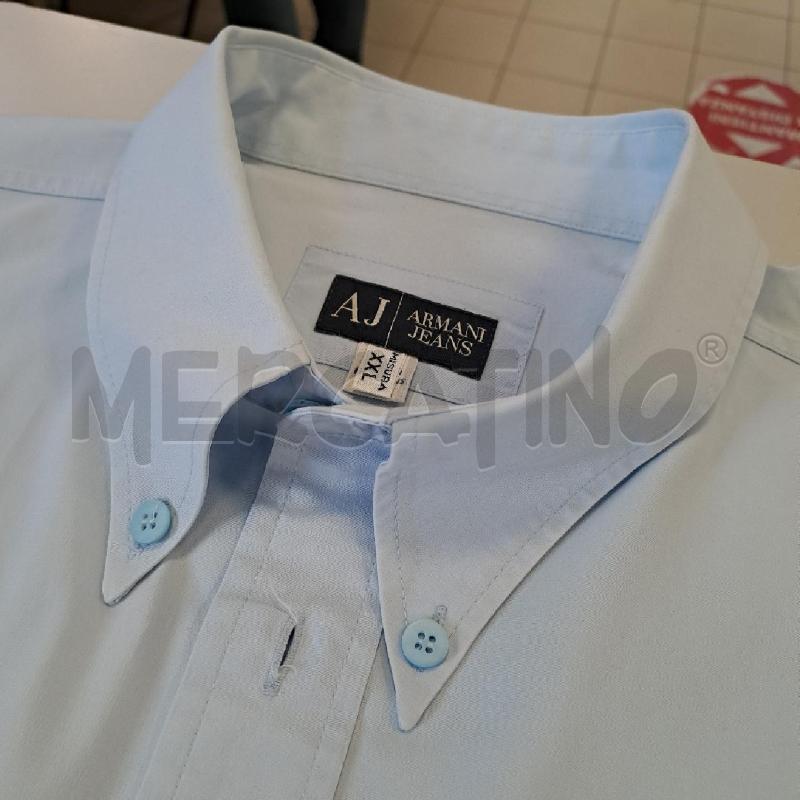 CAMICIA UOMO AJ AZZURRA | Mercatino dell'Usato Bologna 4