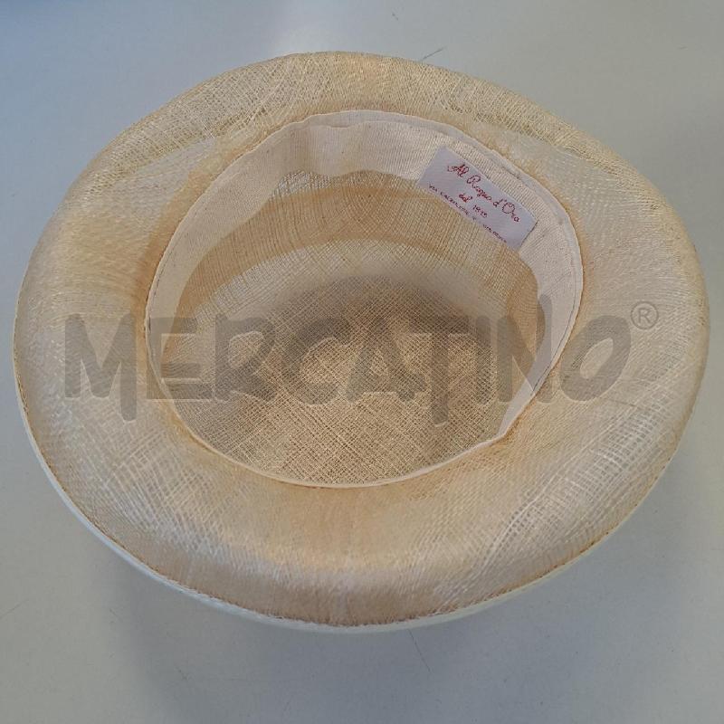 CAPPELLO DONNA AL RAGNO D'ORO BOLOGNA PAGLIA | Mercatino dell'Usato Bologna 3