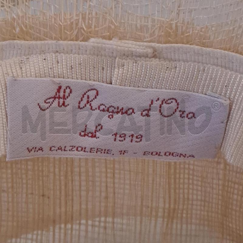 CAPPELLO DONNA AL RAGNO D'ORO BOLOGNA PAGLIA | Mercatino dell'Usato Bologna 4