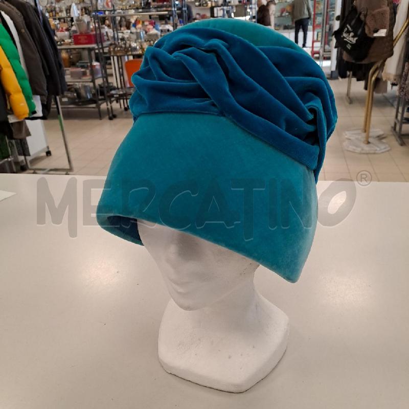 CAPPELLO DONNA CHRISTIAN DIOR TURCHESE  | Mercatino dell'Usato Bologna 2