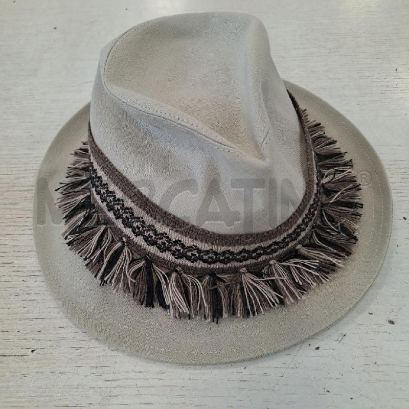 CAPPELLO DONNA DORIA GRIGIO CHIARO NAPPINE | Mercatino dell'Usato Bologna 1