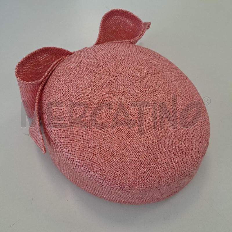 CAPPELLO DONNA MODISTERIA RIZZOLI ROSA PAGLIA | Mercatino dell'Usato Bologna 2